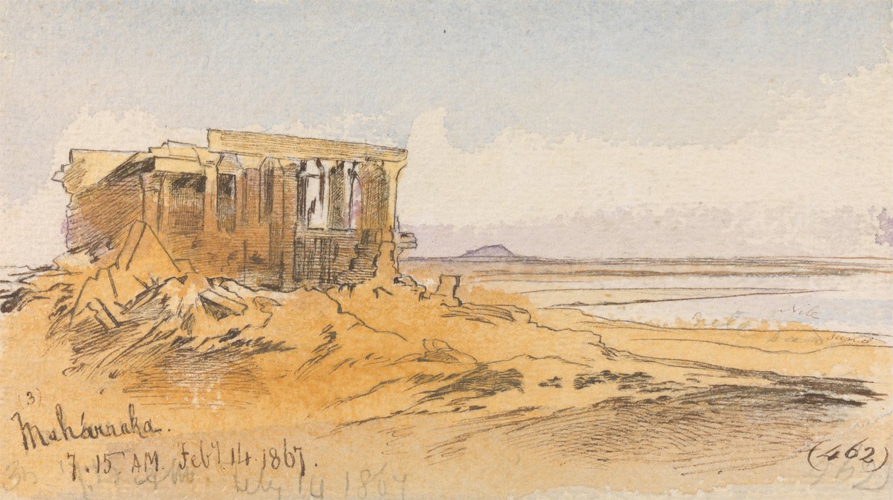 ماهاراكا ، 7-15 صباحًا ، 14 فبراير 1867 (462) بواسطة إدوارد لير