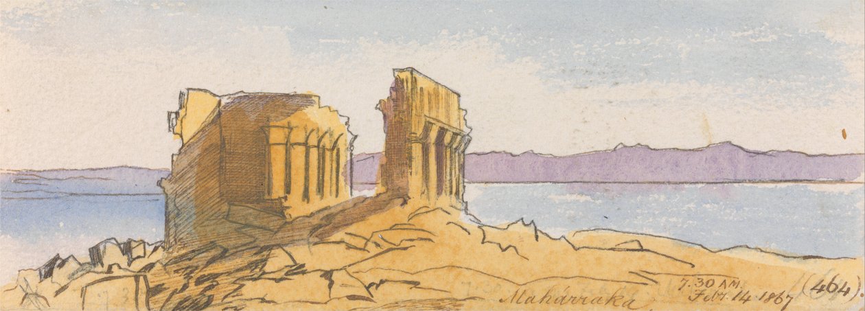 ماهاراكا ، 7-30 صباحًا ، 14 فبراير 1867 (464) بواسطة إدوارد لير