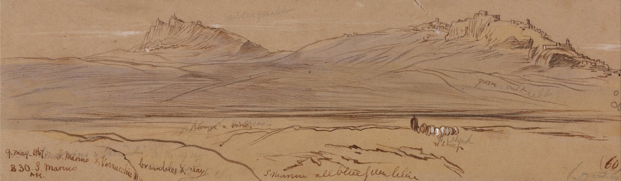 سان مارينو بواسطة إدوارد لير