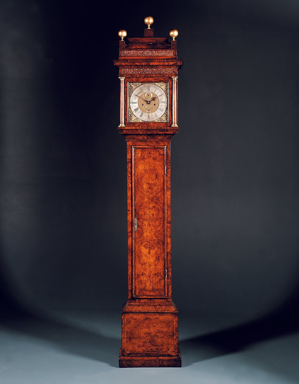 ساعة الملكة آن Longcase ، لا. 463 بواسطة إدوارد بانجر