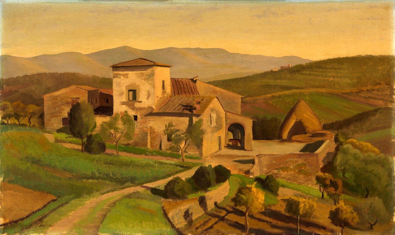 مزرعة توسكان ، كاليفورنيا. 1926-1931. بواسطة إدوارد بروس