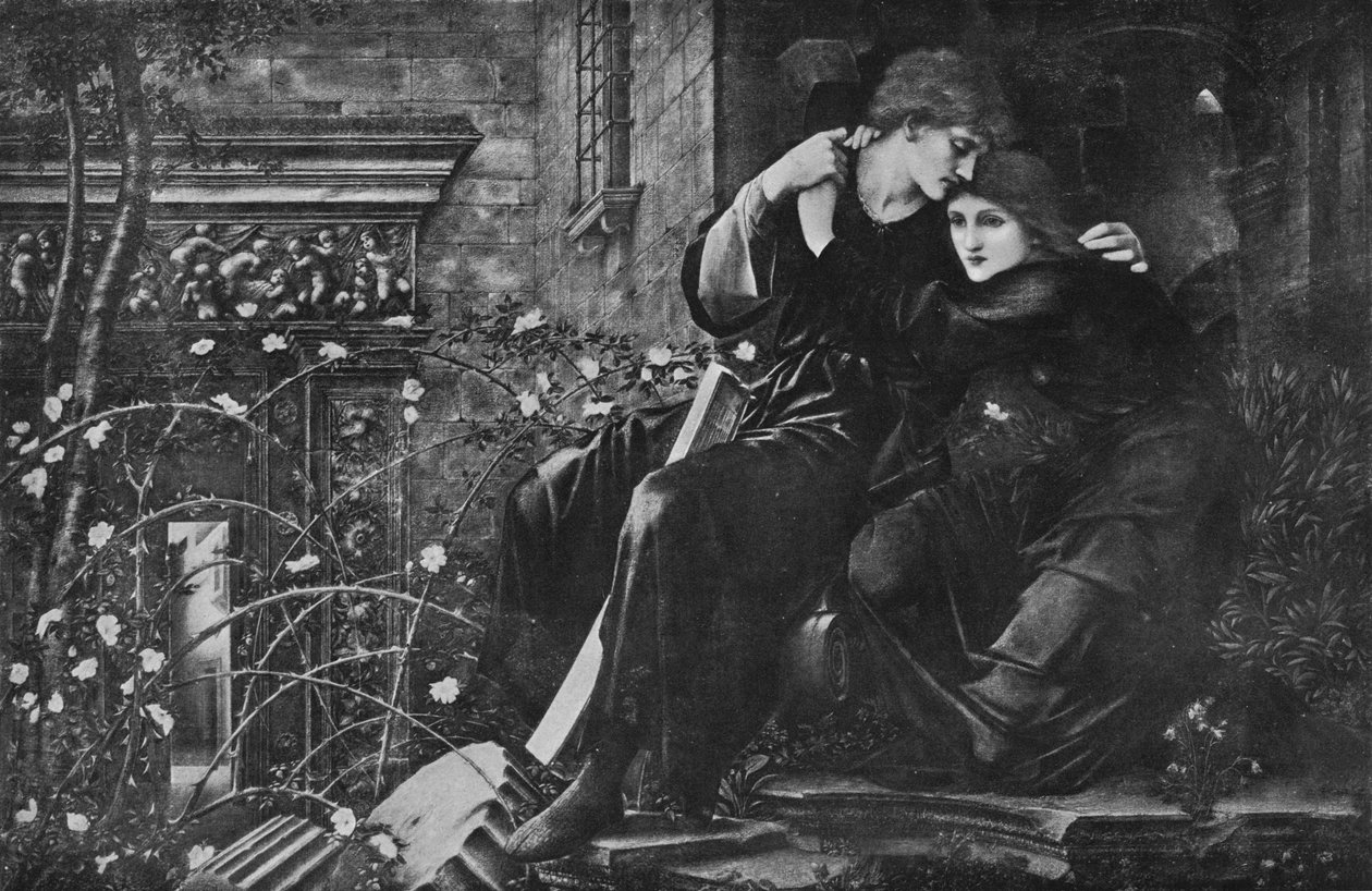 الحب بين الأنقاض ، 1894 ، 1911 بواسطة إدوارد بورن جونز