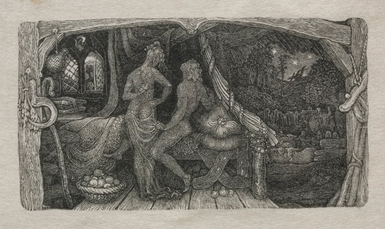 الغرفة Idyll ، 1829. بواسطة إدوارد كالفرت
