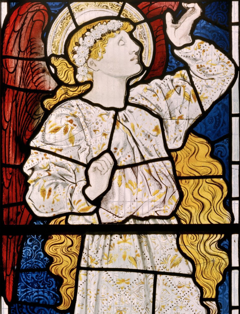 Bisceter، St Edberg، Morris، Marshall، Faulkner & Co، Edward Burne-Jones، Hope، 1866 بواسطة إدوارد بورن جونز
