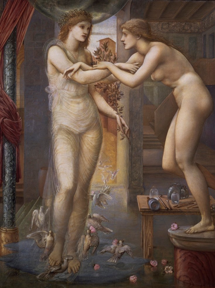 Pygmalion والصورة: The Godhead Fires ، 1868-78 بواسطة إدوارد بورن جونز