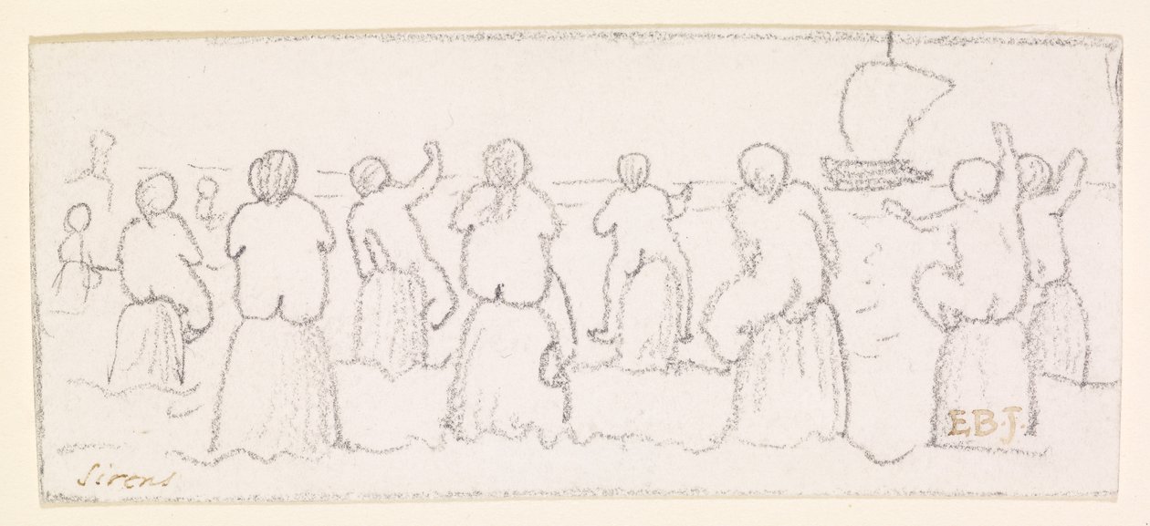 صفارات الإنذار ، ج .1878 بواسطة إدوارد بورن جونز
