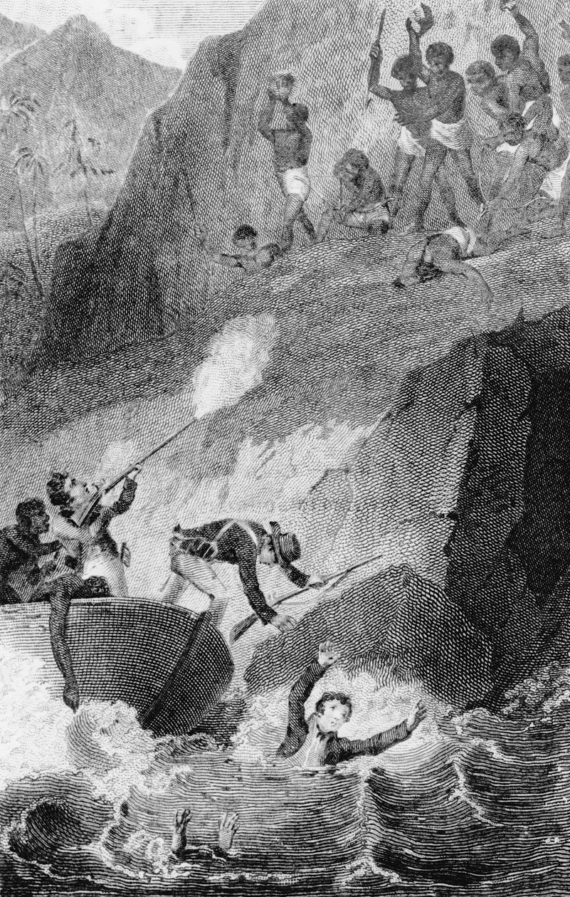 وفاة منتجو مونجو ، 1806 بواسطة إدوارد هنري كوربولد