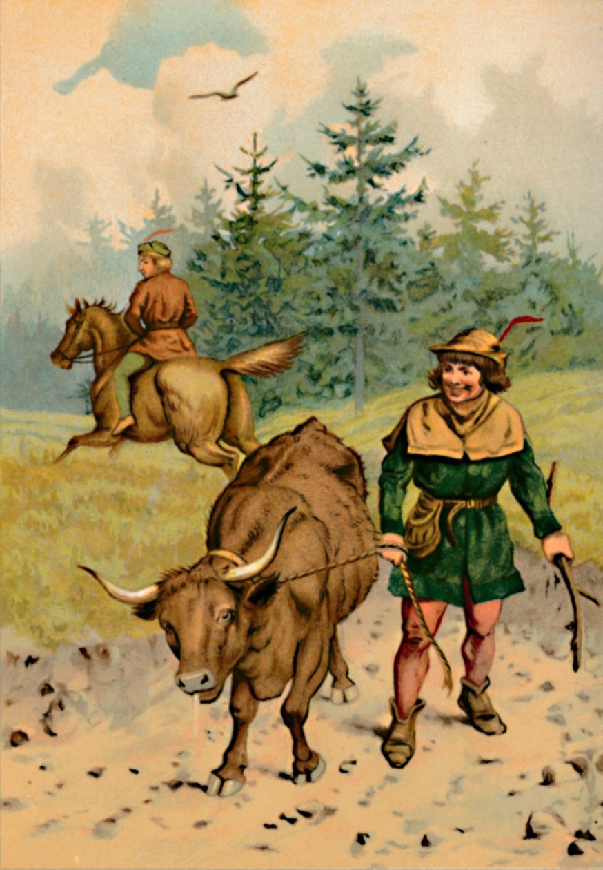 هانز وبقرته ، 1901 بواسطة إدوارد هنري وينرت
