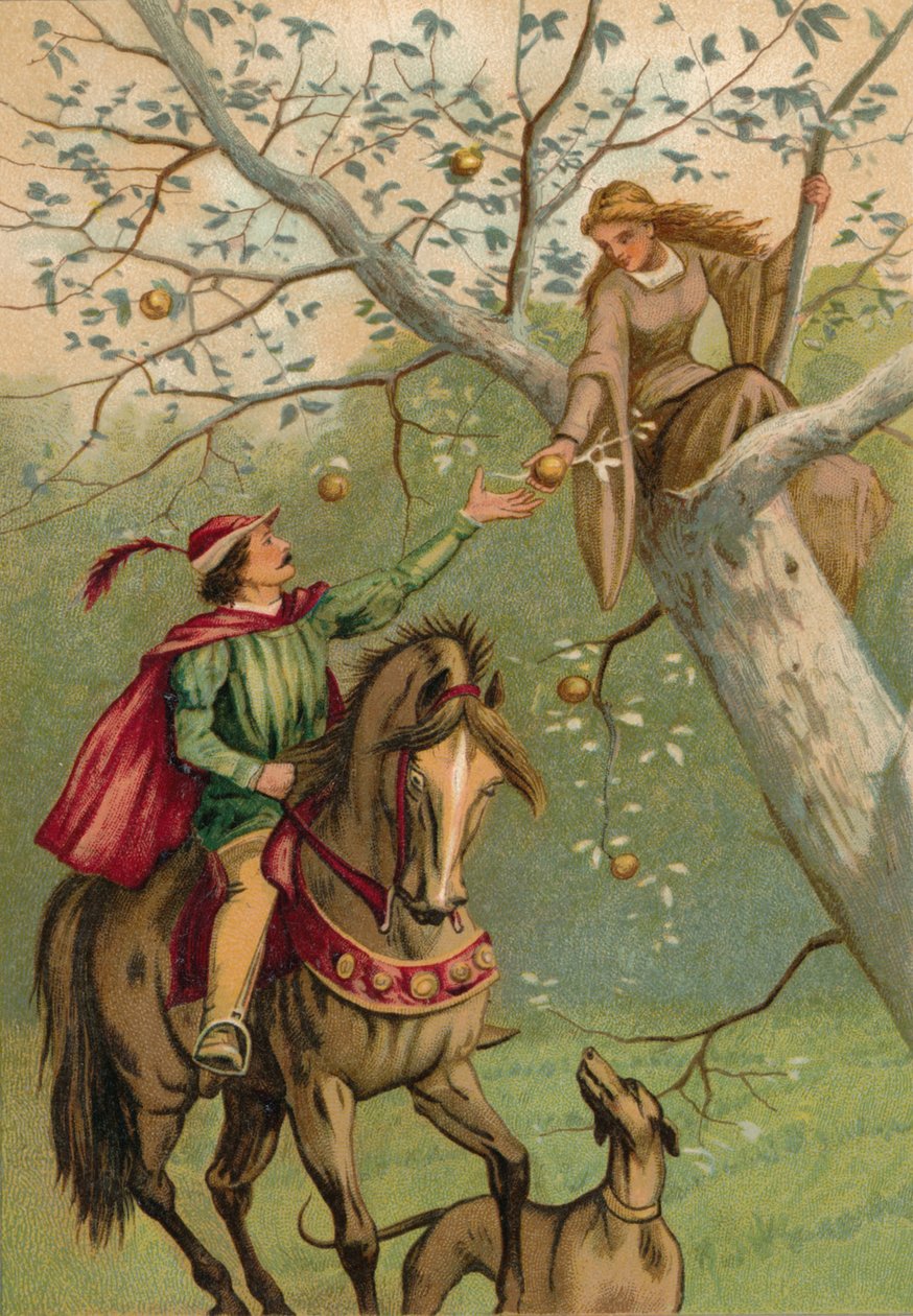 عينان والفارس ، 1901 بواسطة إدوارد هنري وينرت
