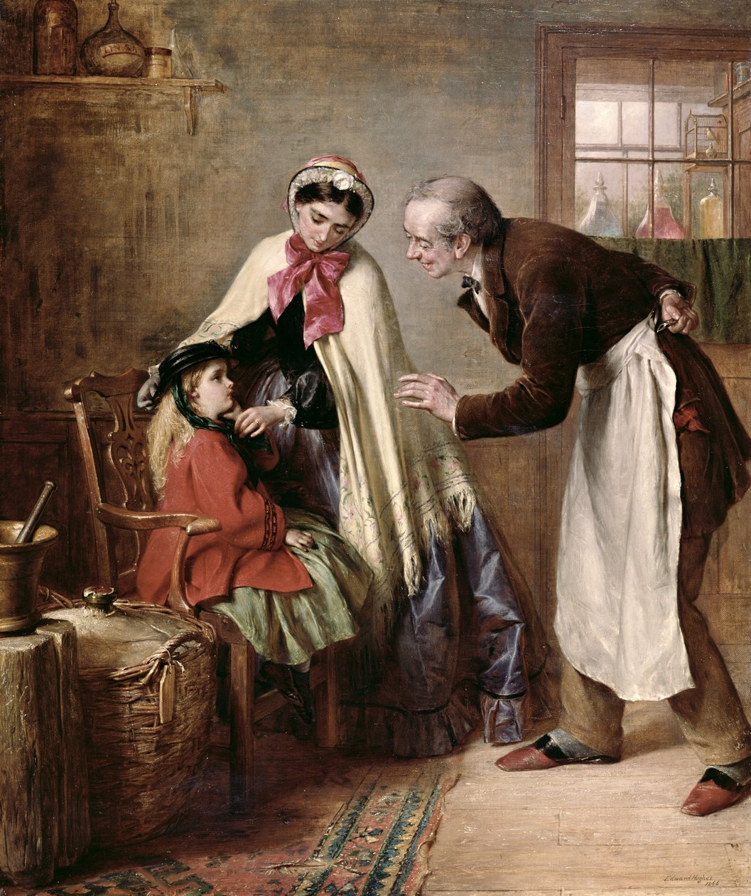 السن الأول ، 1866 بواسطة إدوارد هيوز
