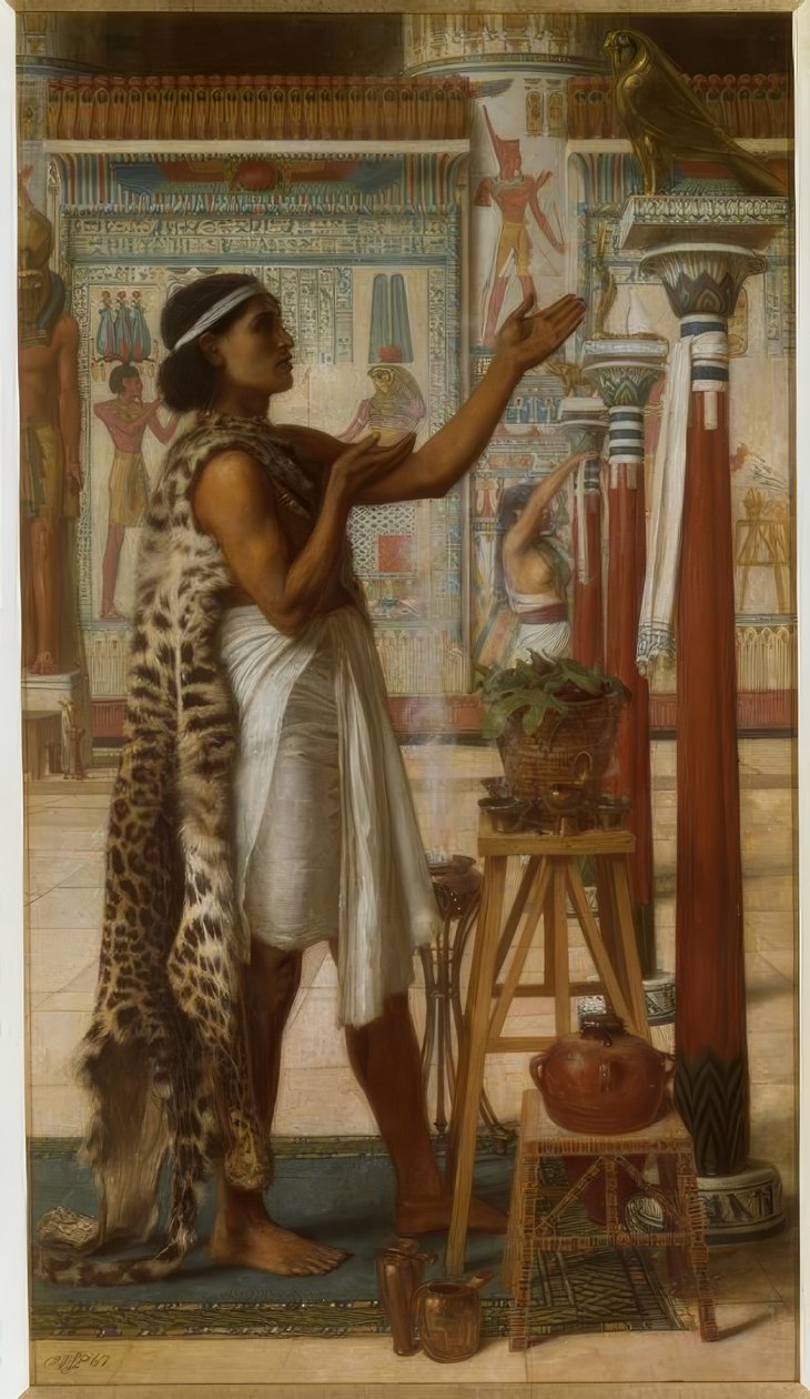 EJ Poynter ، عشق الراع للرسم - اللوحة ، 1867 بواسطة إدوارد جون بوينتر