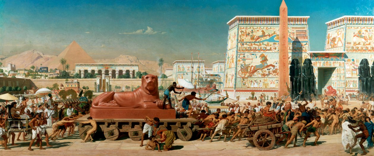 "إسرائيل في مصر" ، 1867 بواسطة إدوارد جون بوينتر