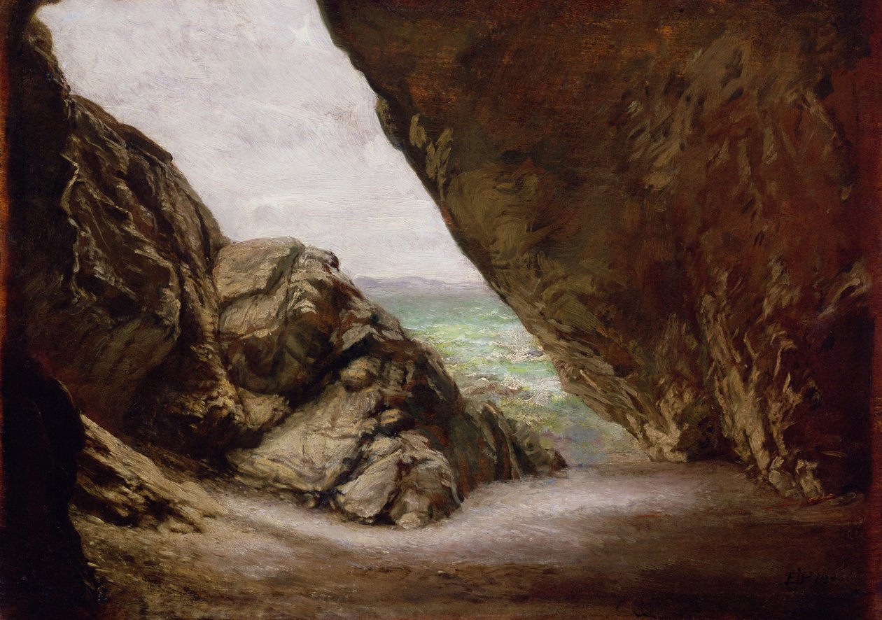 الكهف في Tintagel ، 1903 بواسطة إدوارد جون بوينتر
