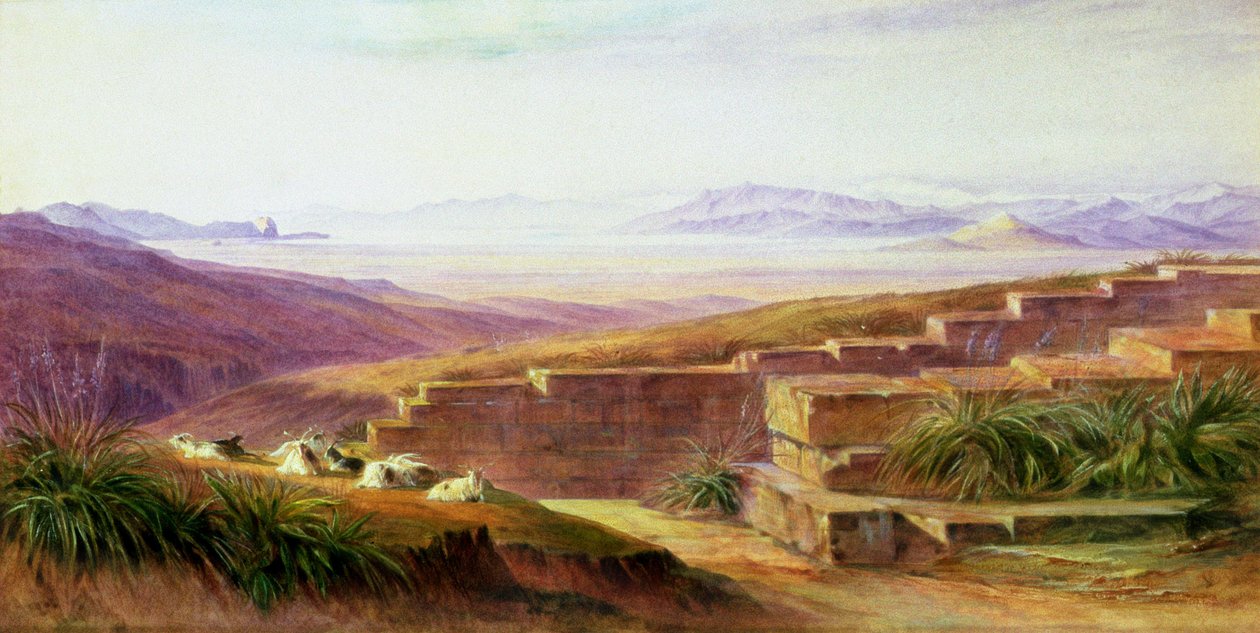 أرغوس من ميسينا ، 1849 بواسطة إدوارد لير