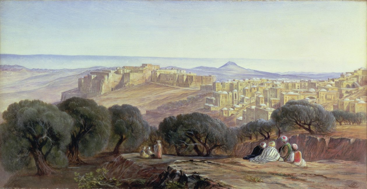 بيت لحم ، 1879 بواسطة إدوارد لير