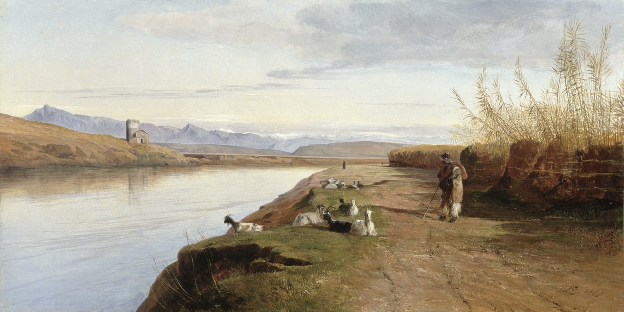 كامبانا الرومانية ، 1860 بواسطة إدوارد لير