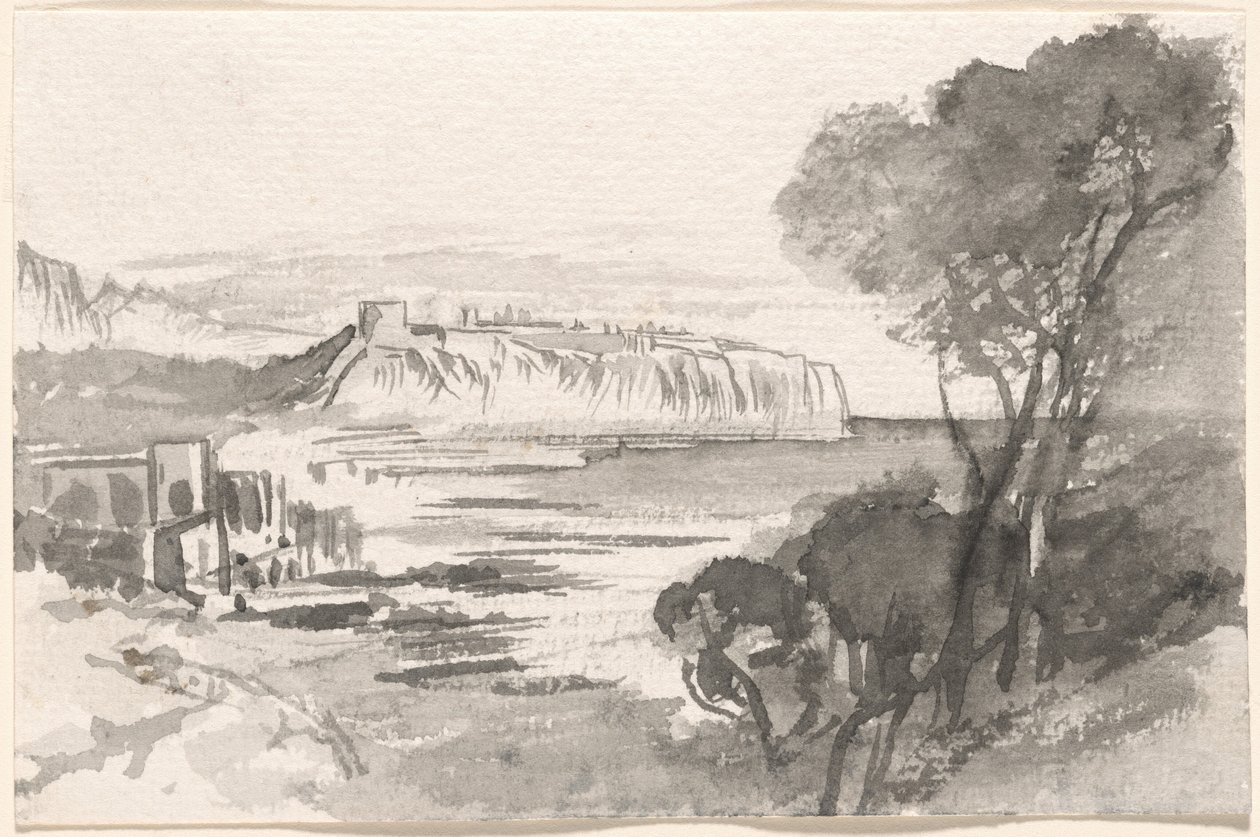 عرض عبر خليج موناكو ، 18841885. بواسطة إدوارد لير