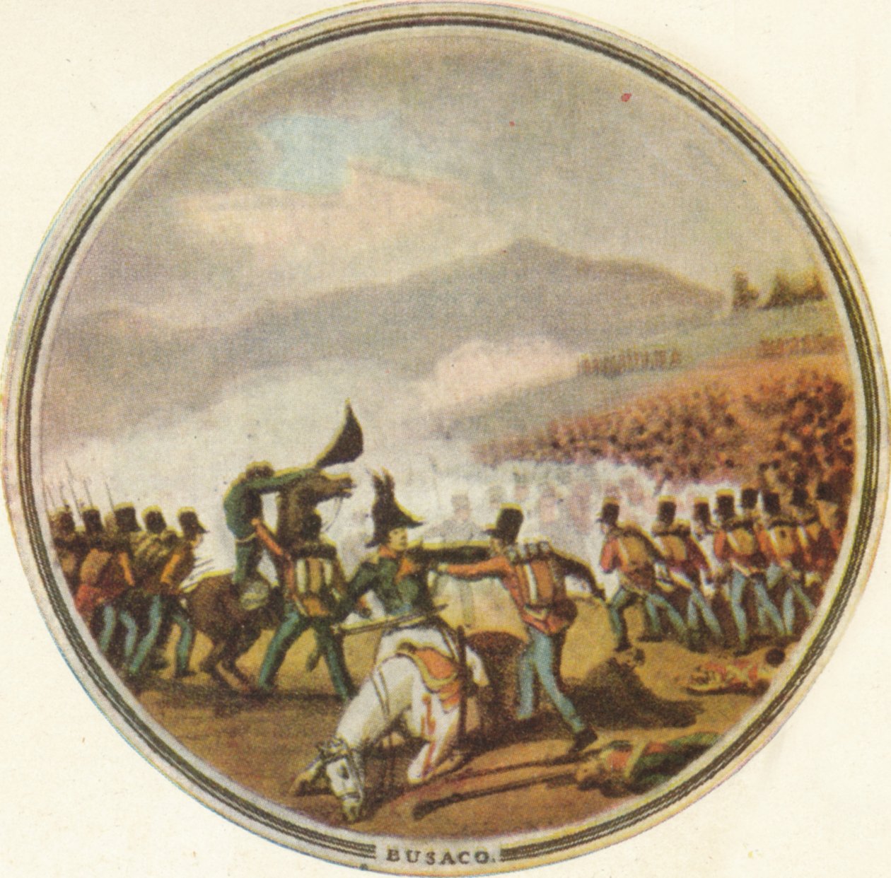 معركة بوساكو ، 1815 ، 1910 بواسطة إدوارد أورم