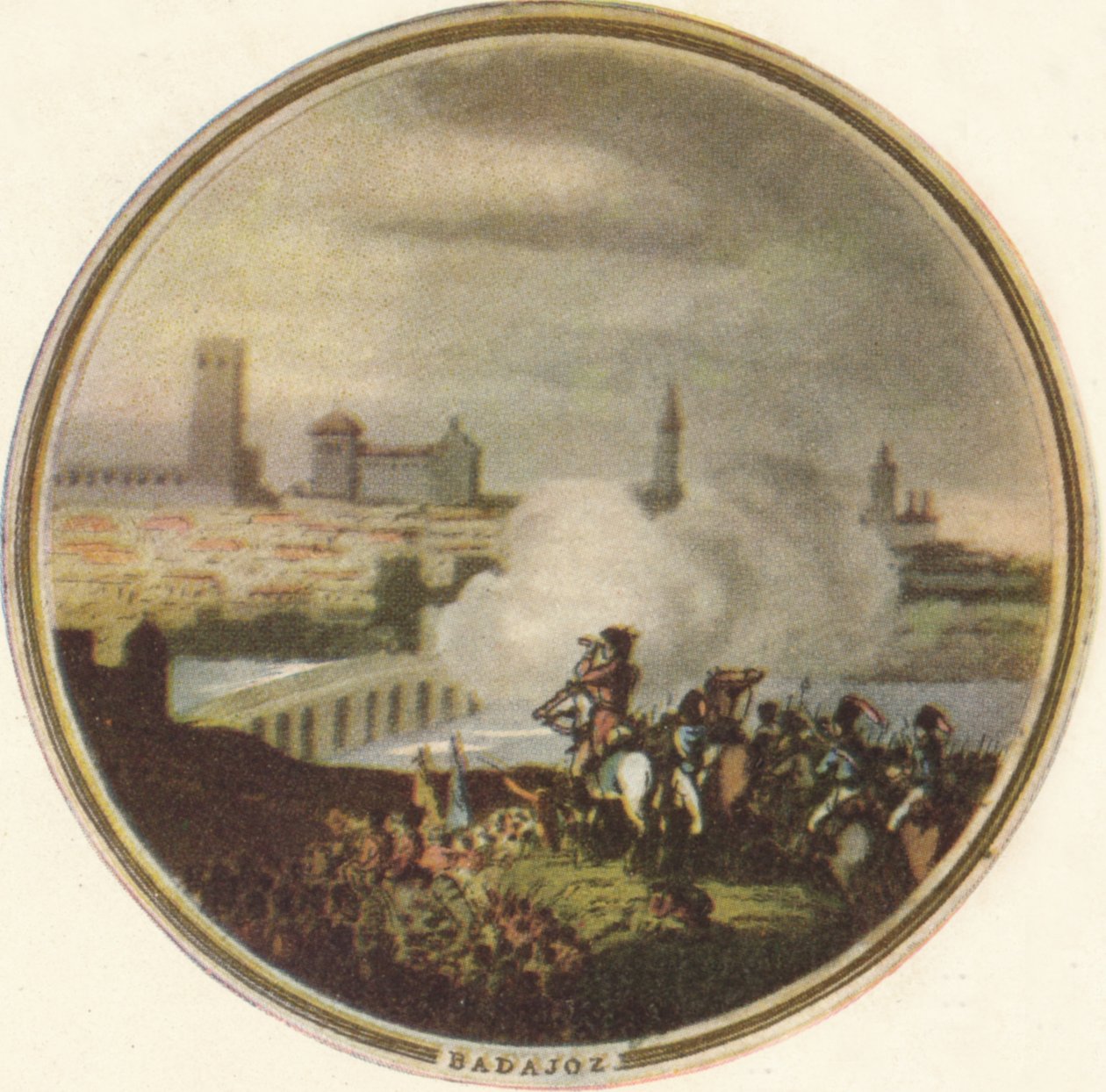 الاستيلاء على بطليوس ، 1815 ، 1910 بواسطة إدوارد أورم