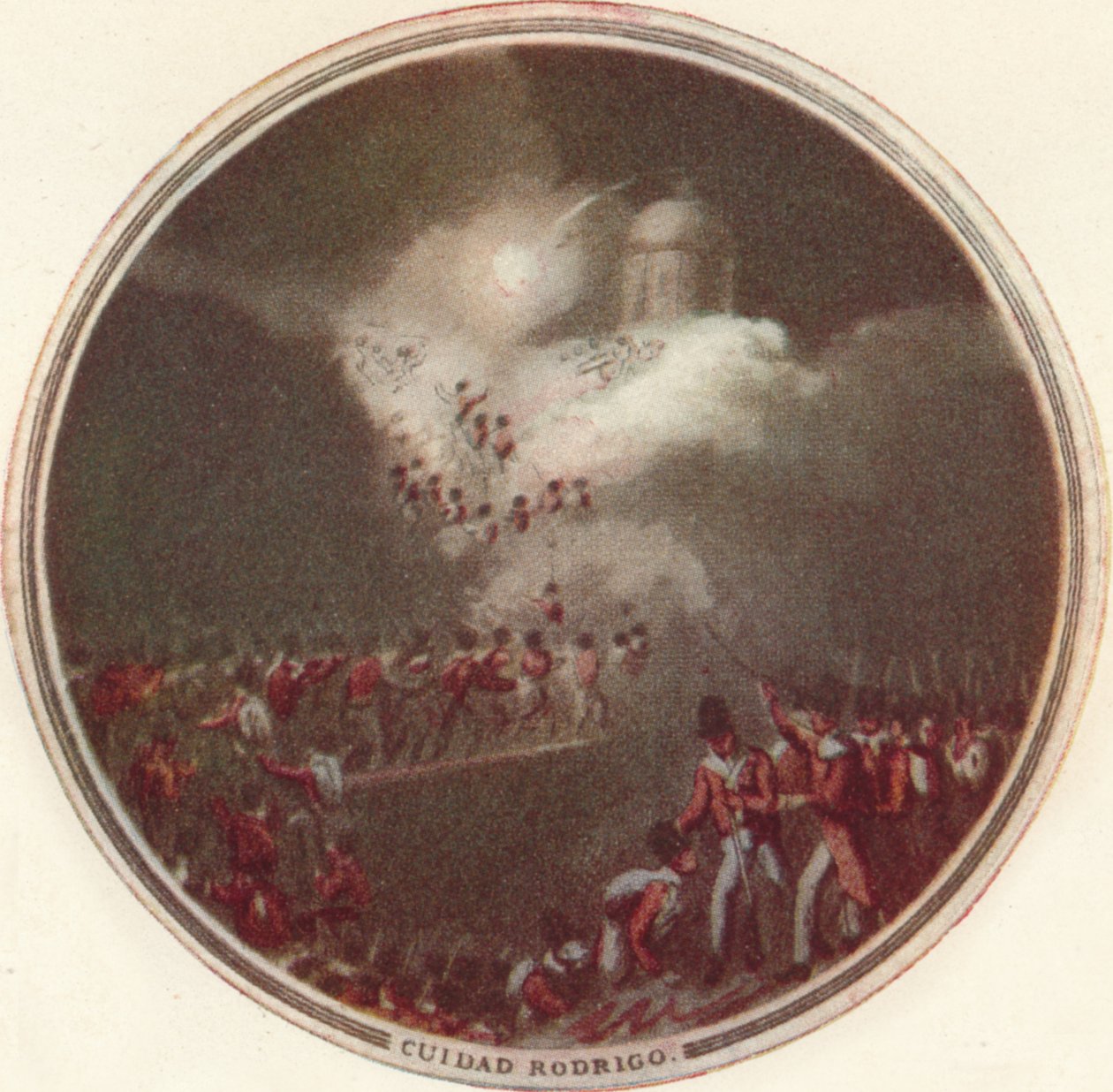 الاستيلاء على كويداد رودريغو ، 1815 ، 1910 بواسطة إدوارد أورم