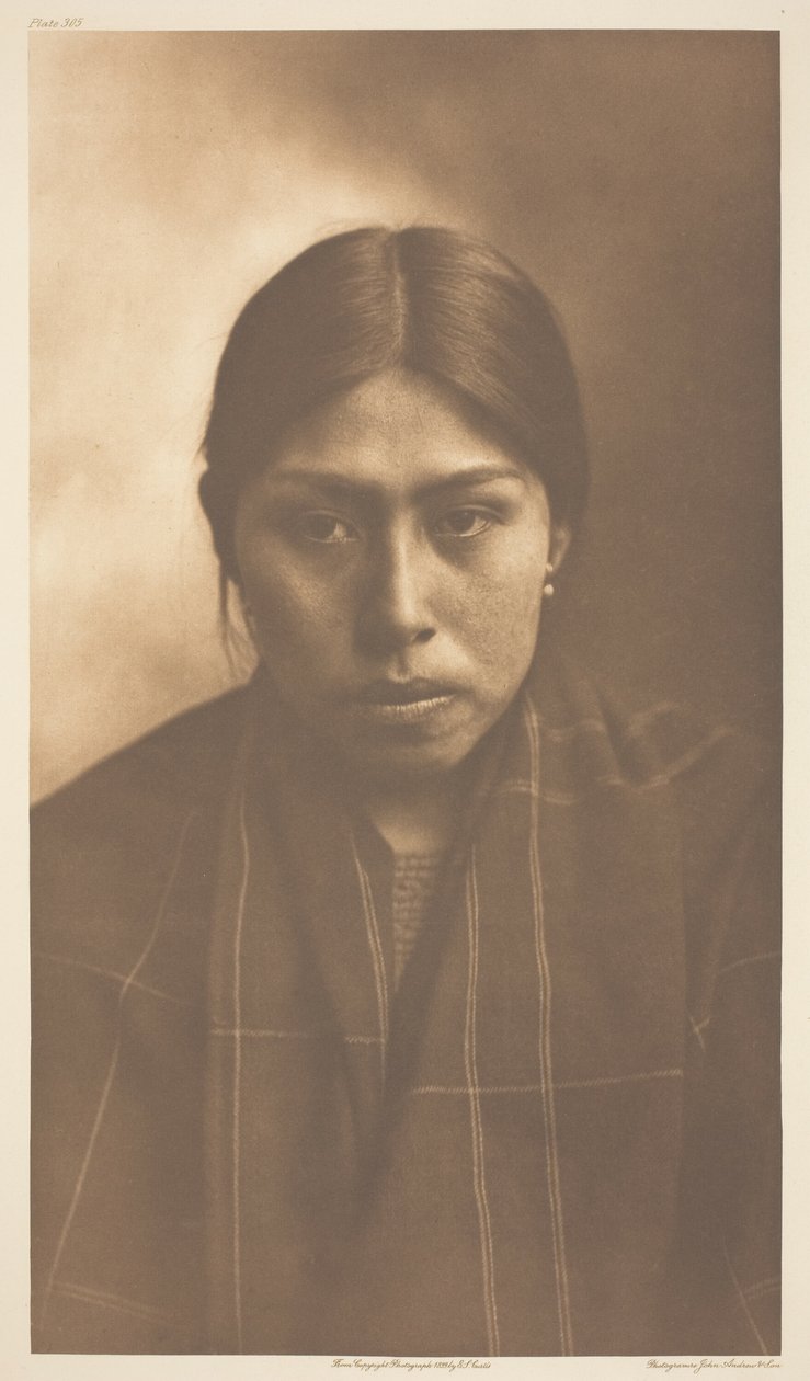 امرأة Suquamish بواسطة إدوارد إس كورتيس