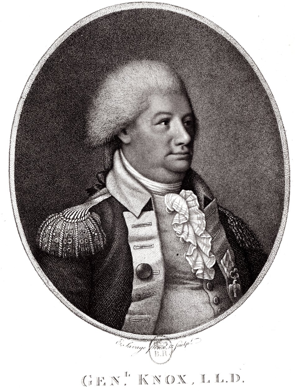 الجنرال هنري نوكس (1750-1806) 1791 بواسطة إدوارد سافاج