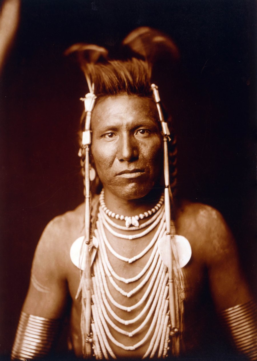 الشجاع الهندي: Ben Long Ear c. 1905 ، الصورة إدوارد س كيرتس بواسطة إدوارد شريف كيرتس
