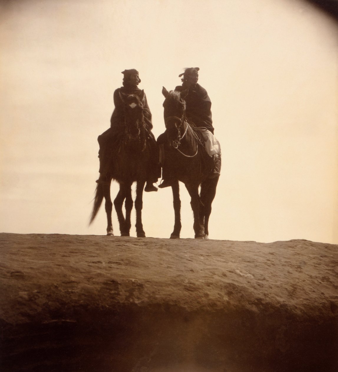 النظرة المستقبلية لإدوارد س. كيرتس ، حوالي 1904 (طباعة فضية منغم) بواسطة إدوارد شريف كيرتس