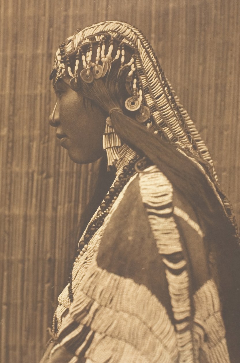 ويشام جيرل ، الملف الشخصي ، 1910. بواسطة إدوارد شريف كيرتس