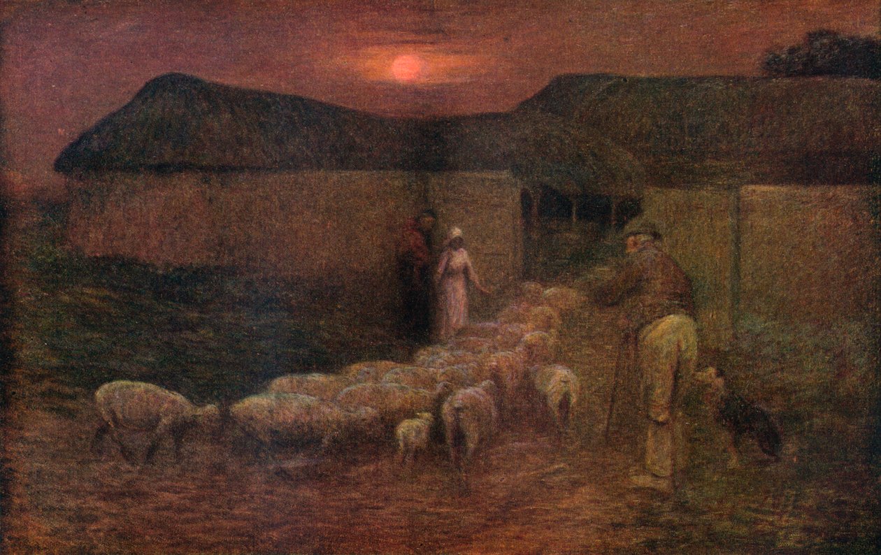 وقت الطي ، c1900 ، 1918 بواسطة وليام إدوارد ستوت