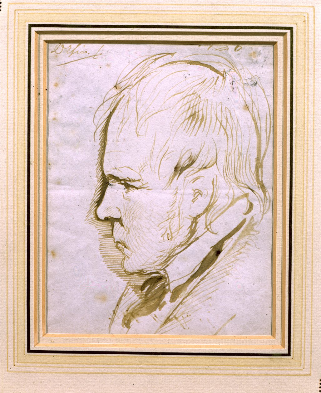 رسم بورتريه للسير والتر سكوت (1771-1832) 1867 بواسطة إدوين لاندسير