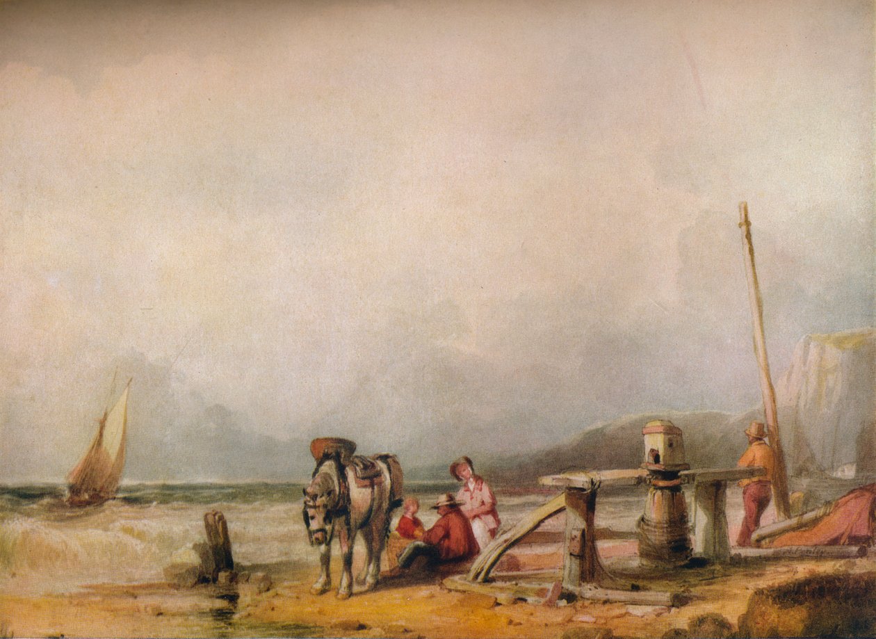 "Seascape"، c1845 بواسطة إدوين آرون بينلي