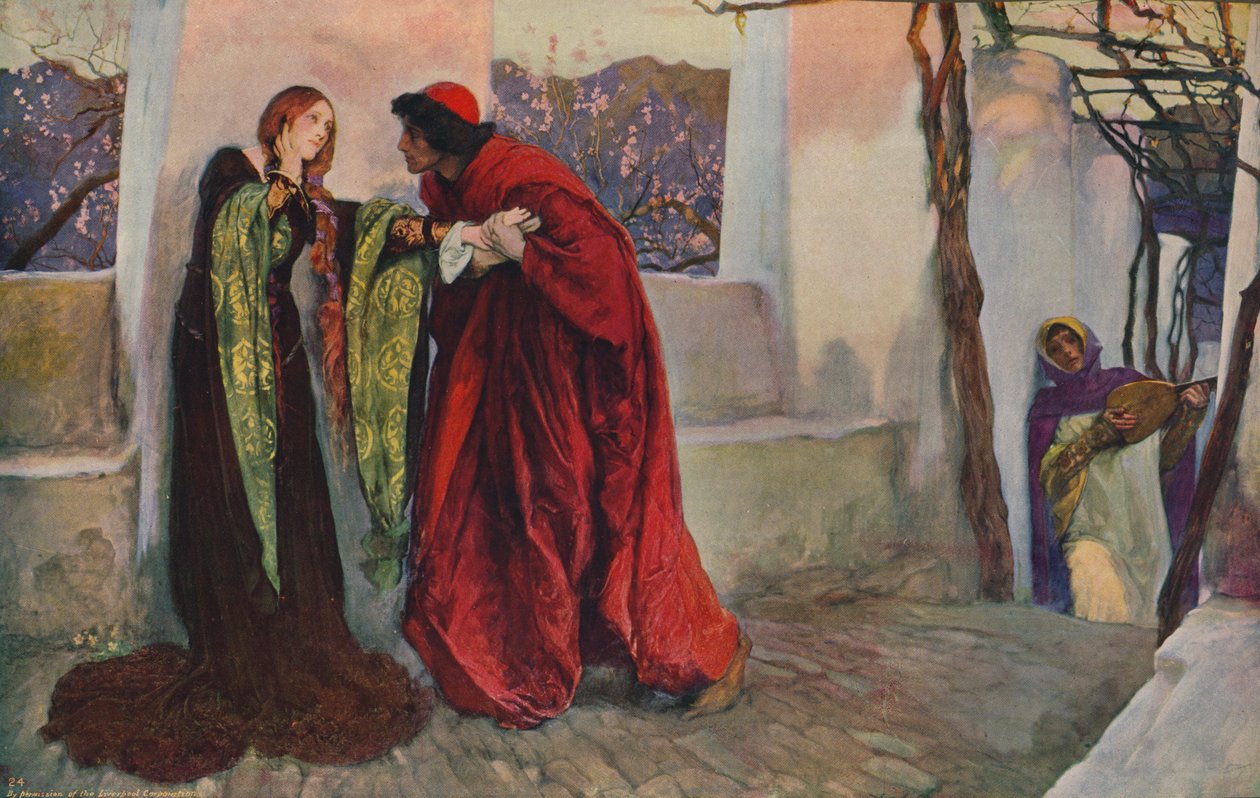 يا منجم العشيقة ، أين أنت تجوال ، 1899 ، c1915 بواسطة إدوين أوستن أبي