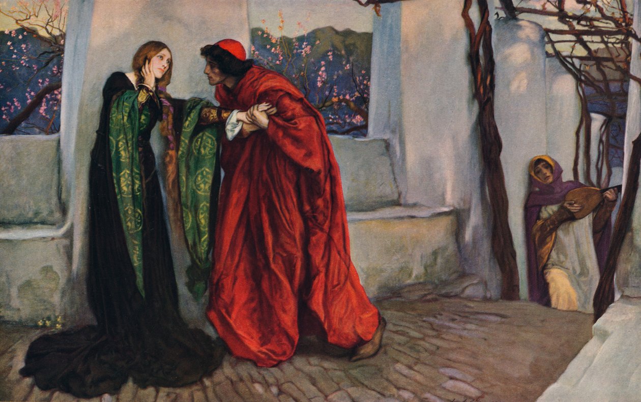 يا عشيقة منجم ، أين أنت تتجول ، 1899 م 1940 بواسطة إدوين أوستن أبي