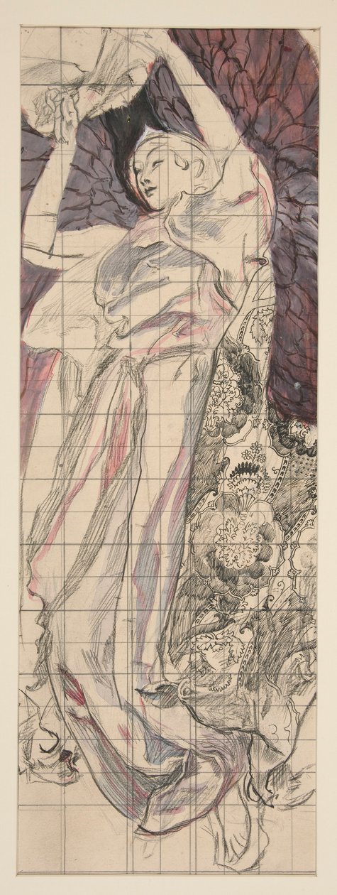 دراسة لـ Louis Comfort Tiffany بواسطة إدوين أوستن أبي