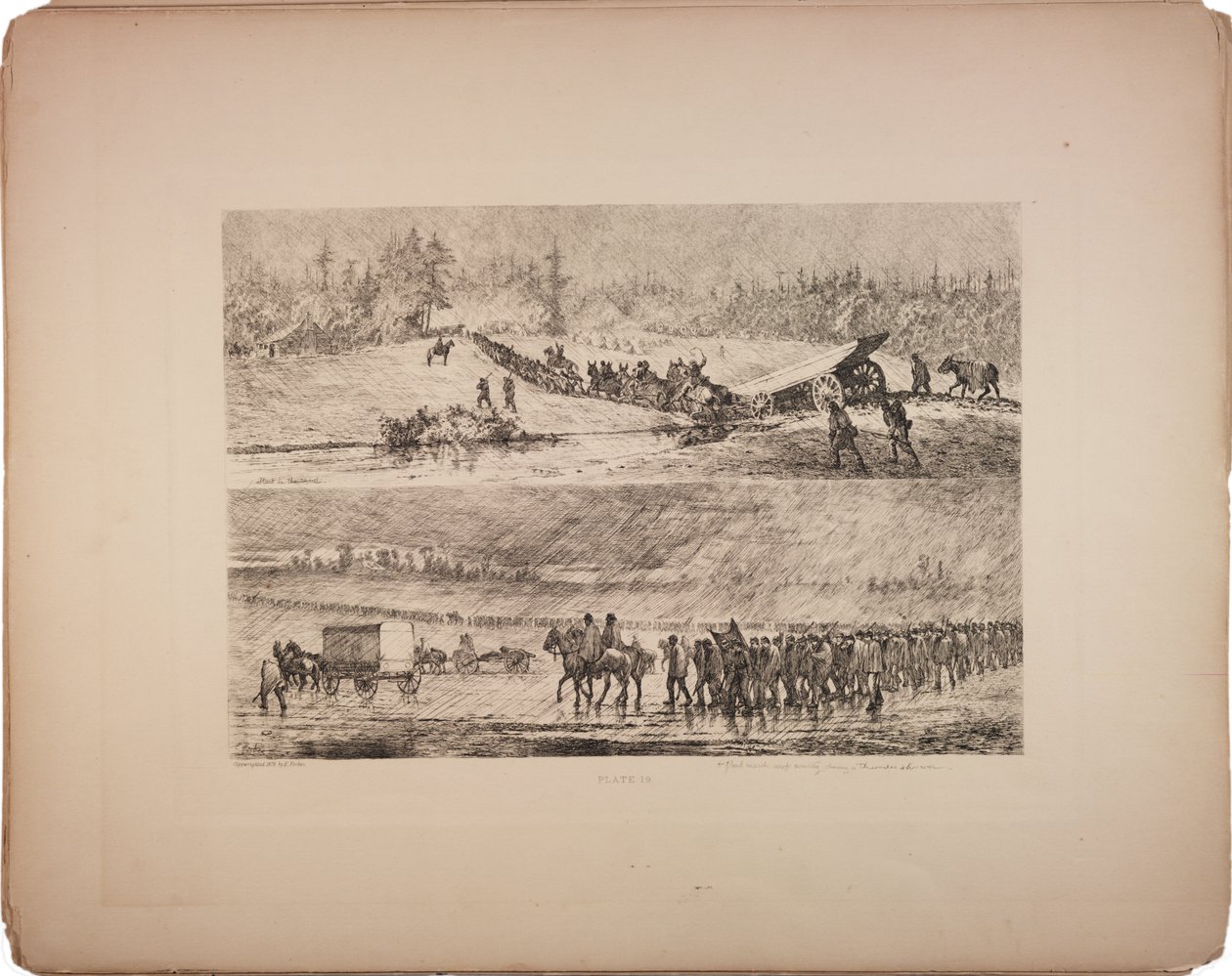 عالق في الوحل ، 1876 بواسطة إدوين أوستن فوربس