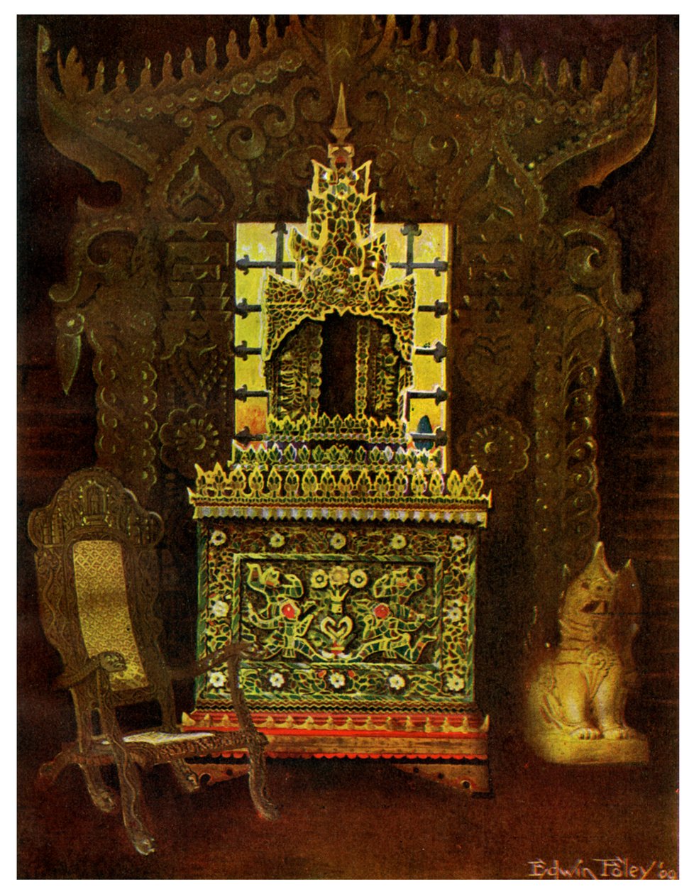 أثاث آسيوي ، 1911-1912. بواسطة إدوين فولي