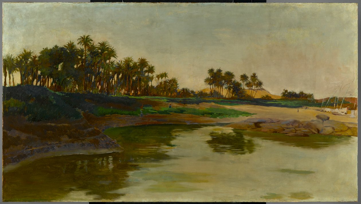 جزيرة الفنتين ، مصر ، c.1886-91 بواسطة إدوين هاولاند بلاشفيلد