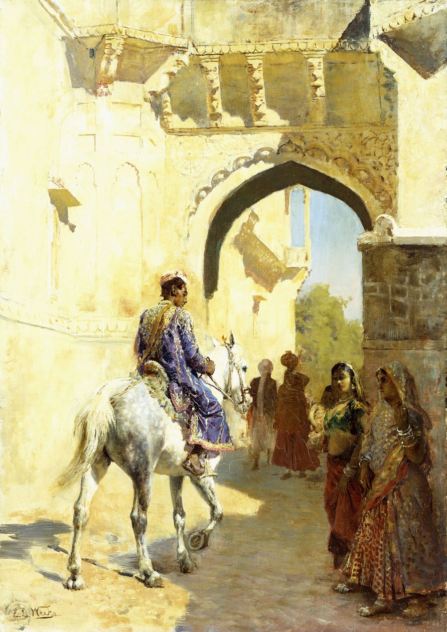 مشهد عربي ، 1884-1889 بواسطة إدوين لورد ويكس