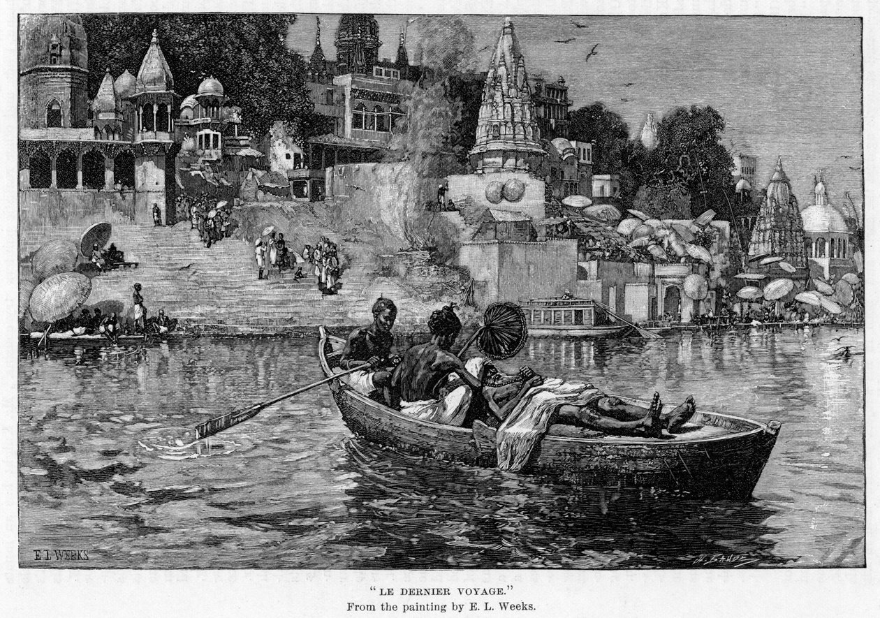 الرحلة الأخيرة ، c1870-1900. بواسطة إدوين لورد ويكس