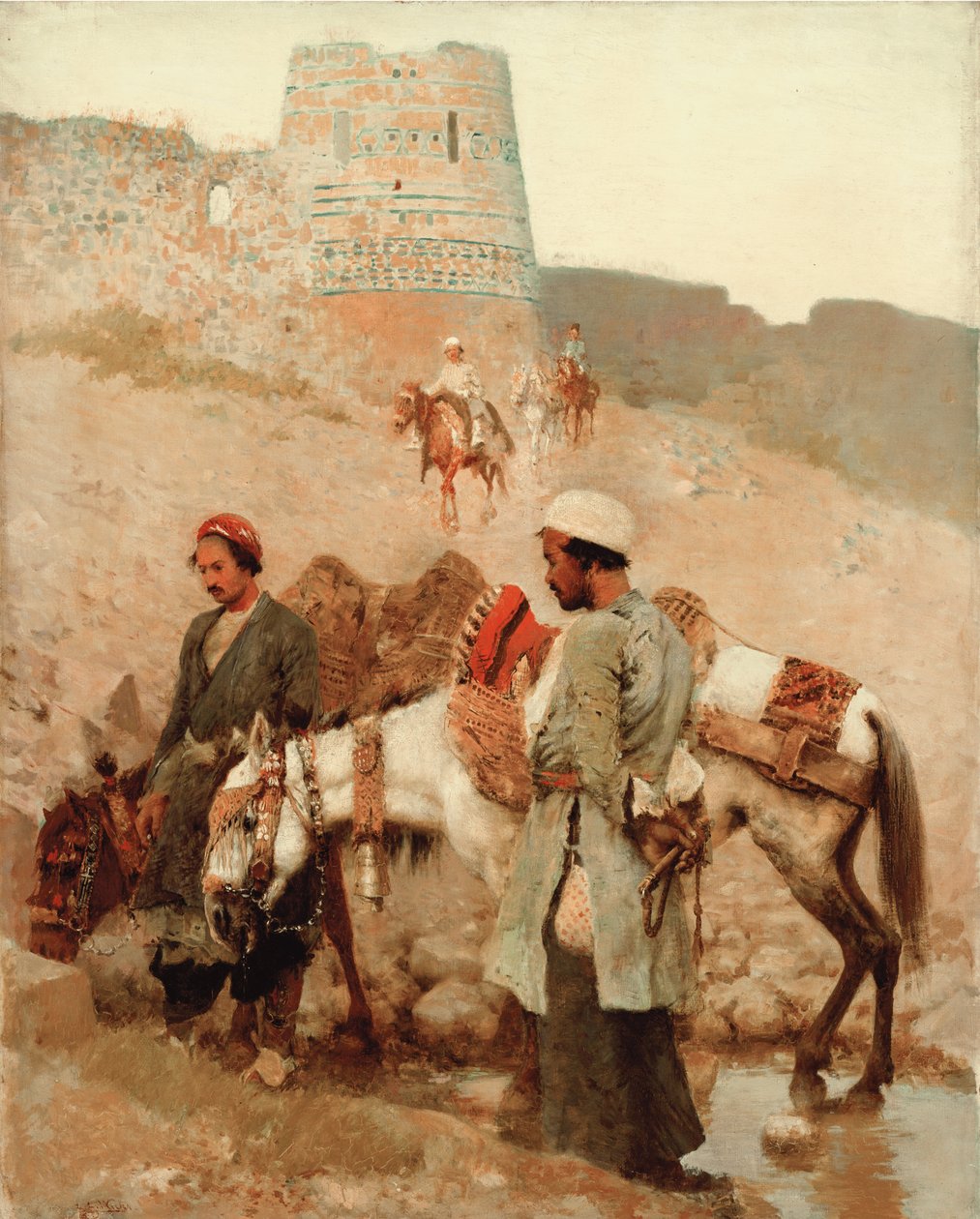 السفر في بلاد فارس 1895 بواسطة إدوين لورد ويكس