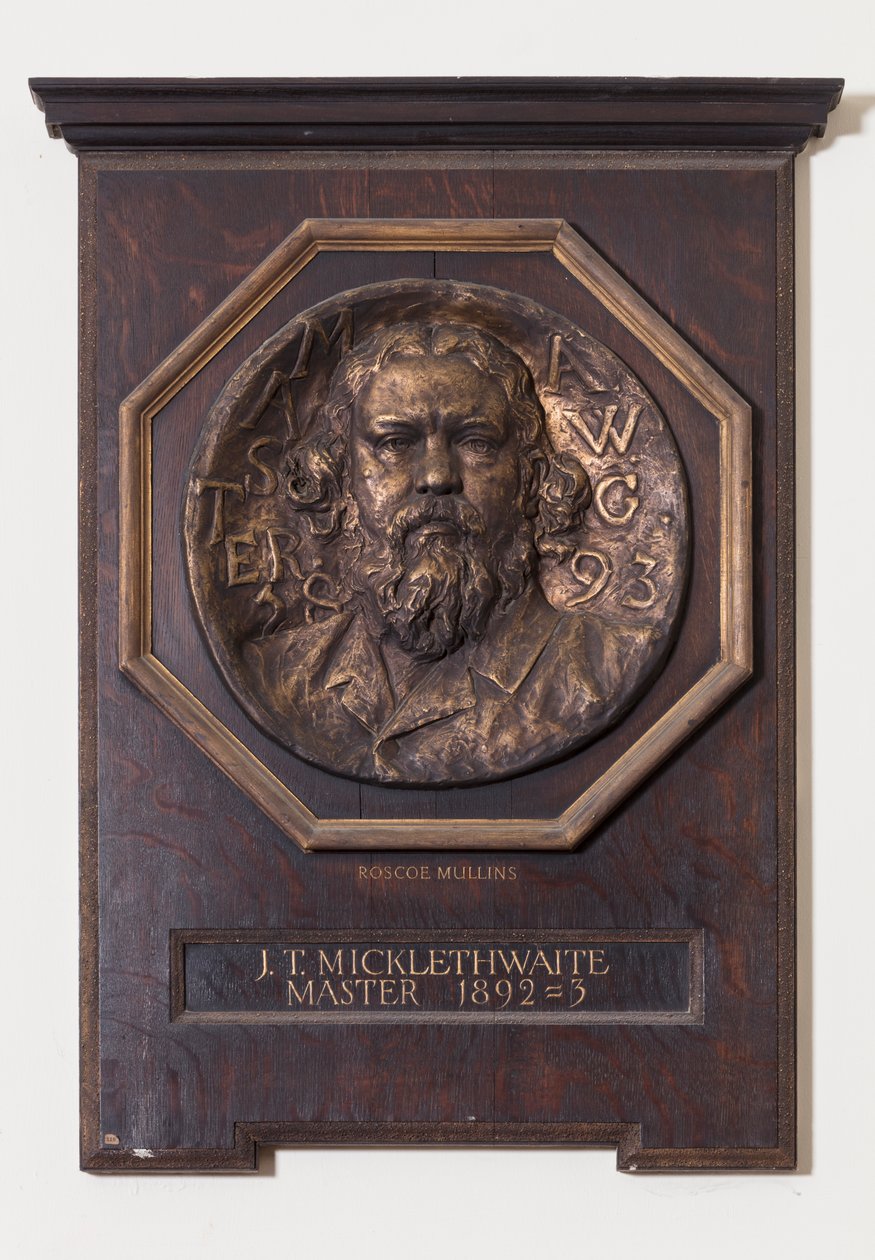 وسام يضم جون T.Micklethwaite ، c.1893 بواسطة إدوين روسكو مولينز