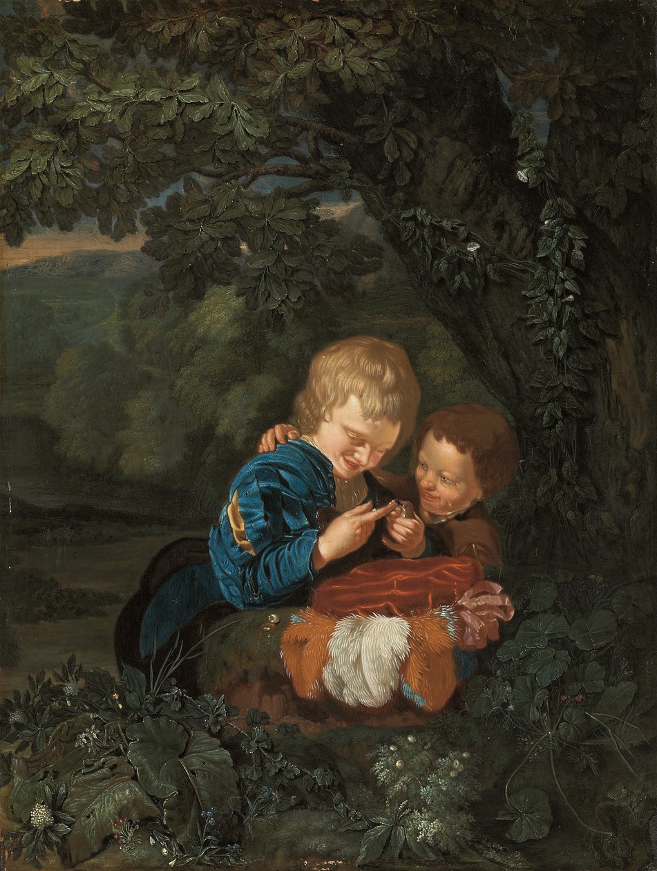 صغار الطيور الماسكون بواسطة Eglon Hendrick van der Neer