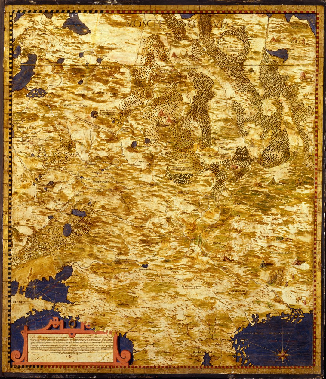 روسيا موسكو ، ج. 1565 بواسطة اجنازيو دانتي