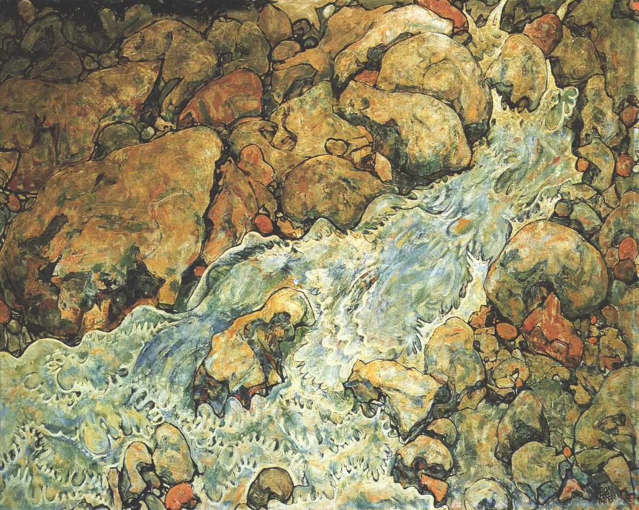 Wildbach بواسطة ايغون شييل