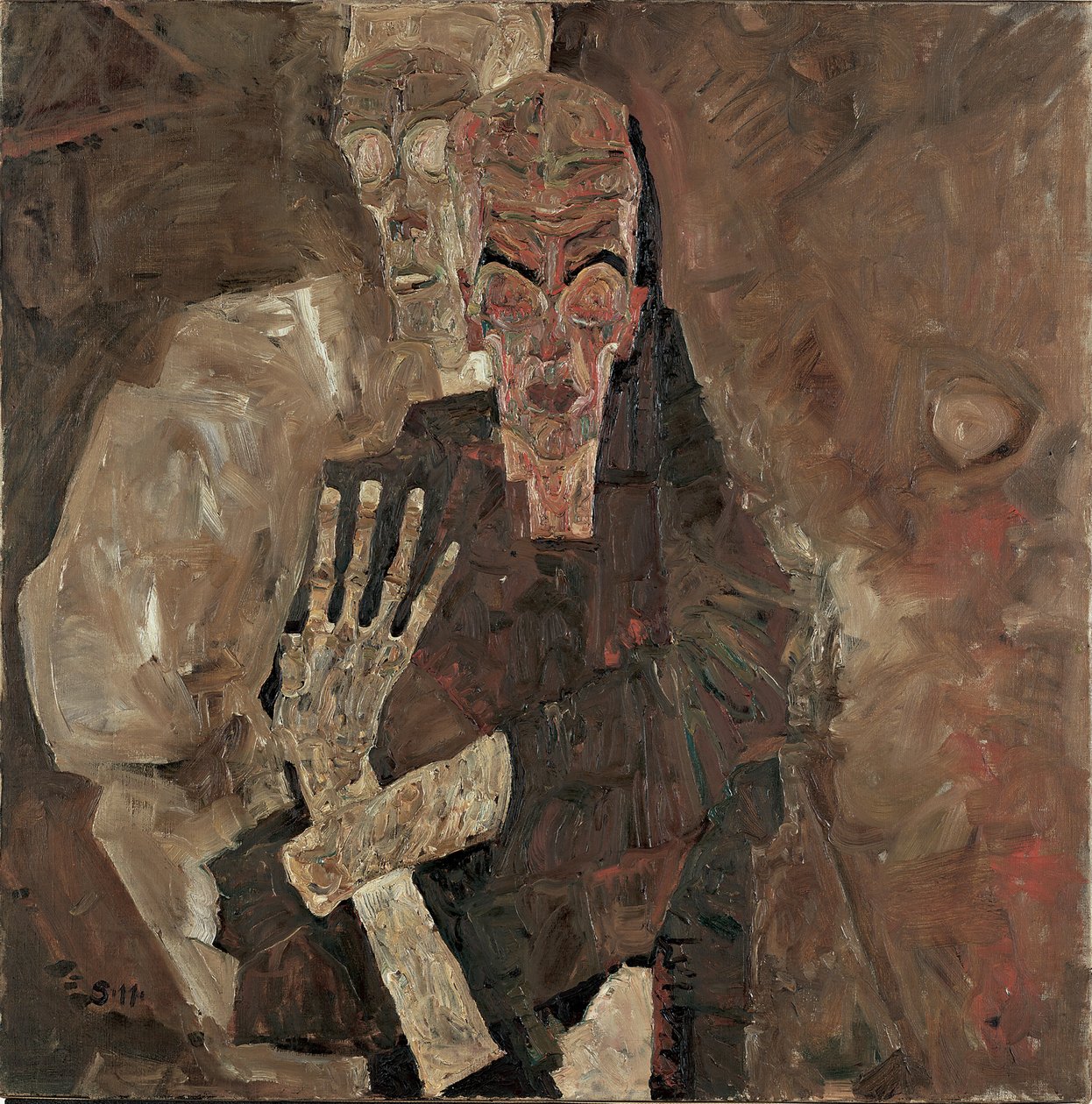 Self-Seer II (الموت والانسان) بواسطة ايغون شييل