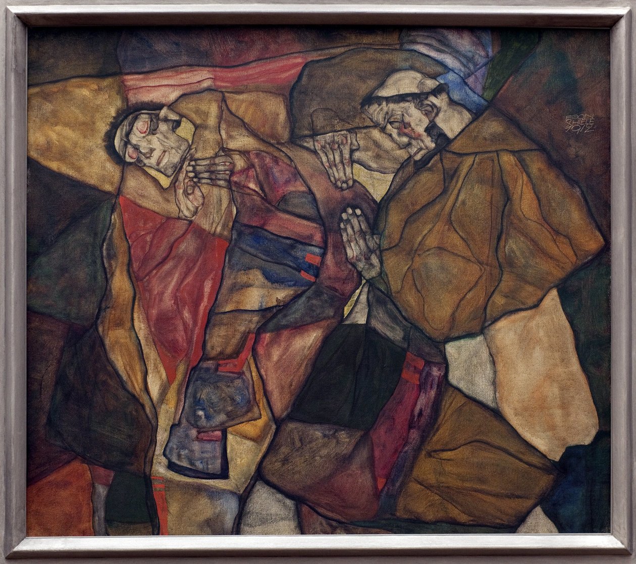 سكرة. لوحة إيغون شييل (1890-1918) ، زيت على قماش 1912. الفن النمساوي ، القرن العشرين. نويه بيناكوتيك ، ميونخ (ألمانيا). بواسطة ايغون شييل