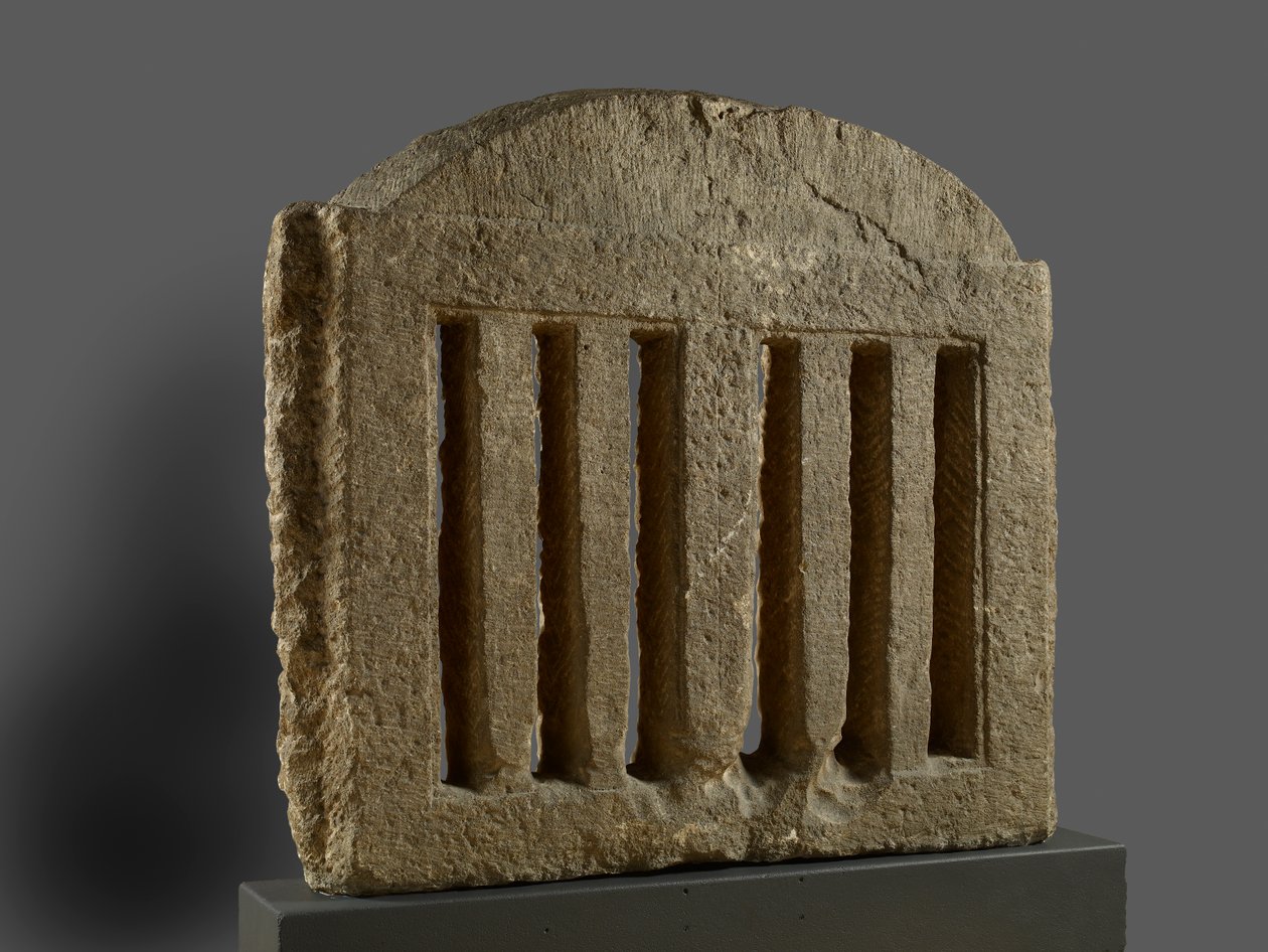 Window Grill ، العمارنة ، القرن الرابع عشر قبل الميلاد (انظر أيضًا 419814) بواسطة الأسرة الثامنة عشر المصرية