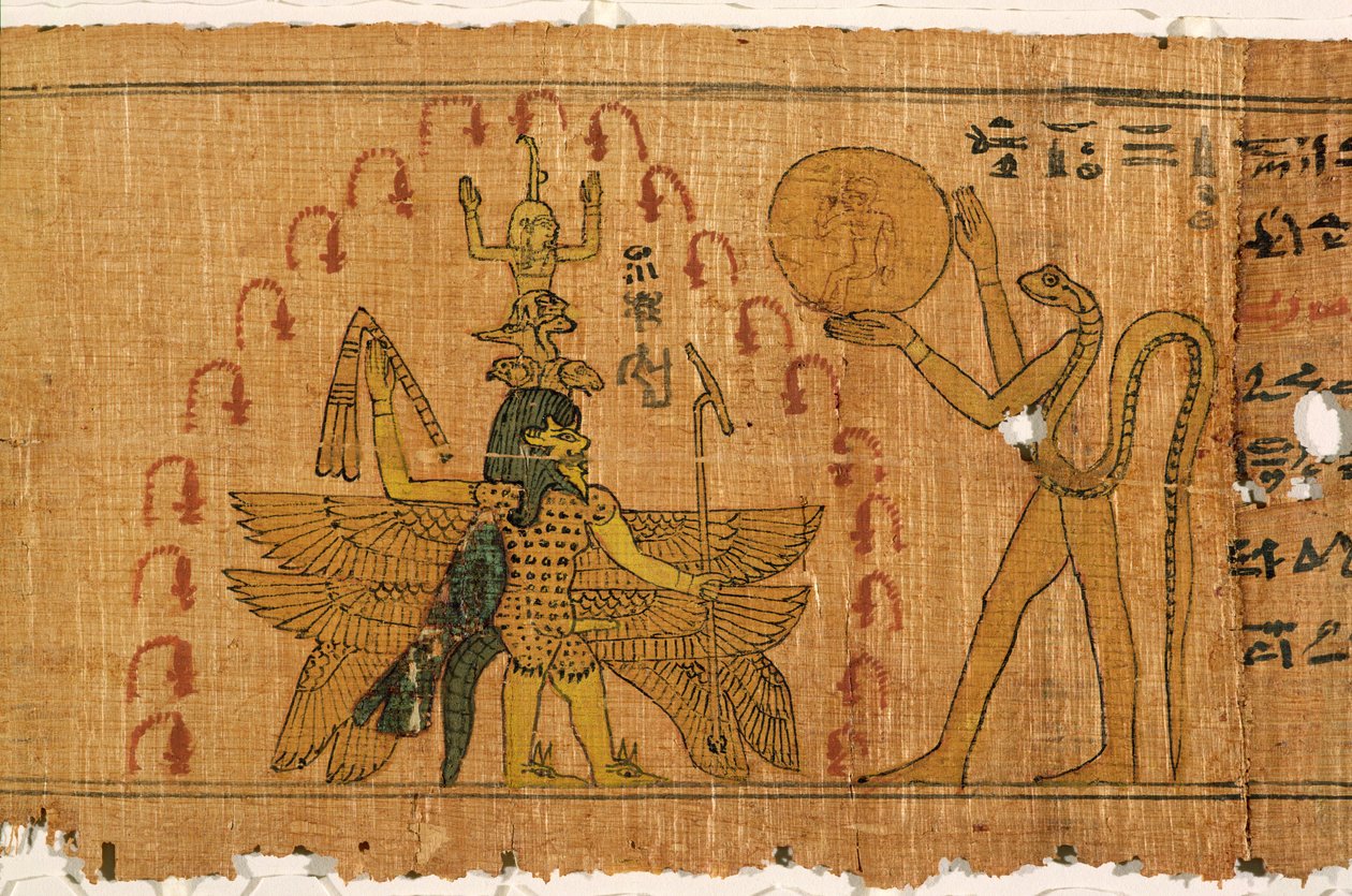 السحر البردي ، الأسرة المتأخرة ، العصر البطلمي (332-30 قبل الميلاد) بواسطة مصري