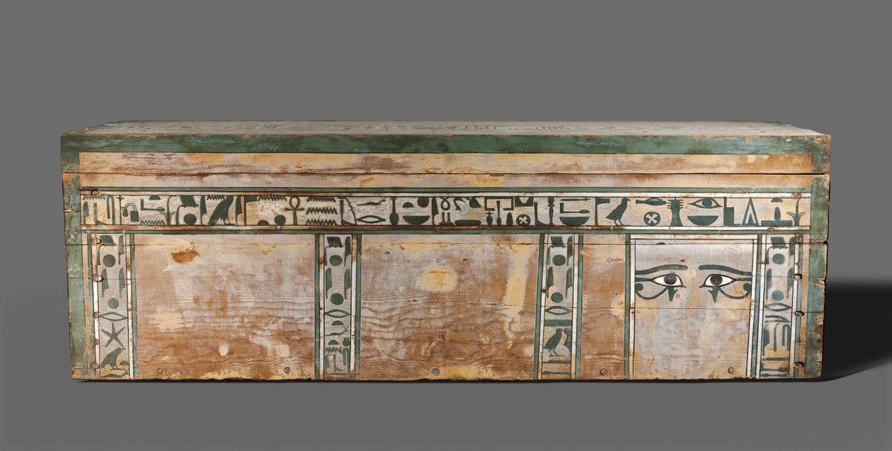 نعش سنبي ، المملكة الوسطى ، حوالي 1918-1859 قبل الميلاد بواسطة الأسرة الثانية عشرة المصرية